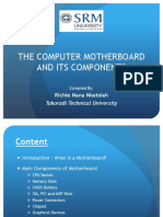 The Computer Motherboard and Its Components: Takoradi Technical University