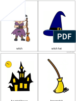 Flashcards Halloween Anglais PDF Free