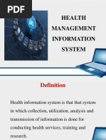 Health Management Information System