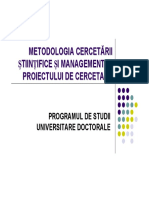 METOTOLOGIA CERCETARII STIINTIFICE _ Curs.pdf
