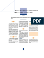 Médicaments Pharmacologiquement Inactifs en Psychiatrie