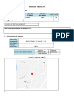 Formato Plan de Negocio 2018