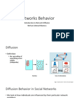 Network Diffusion Models and Key Factors