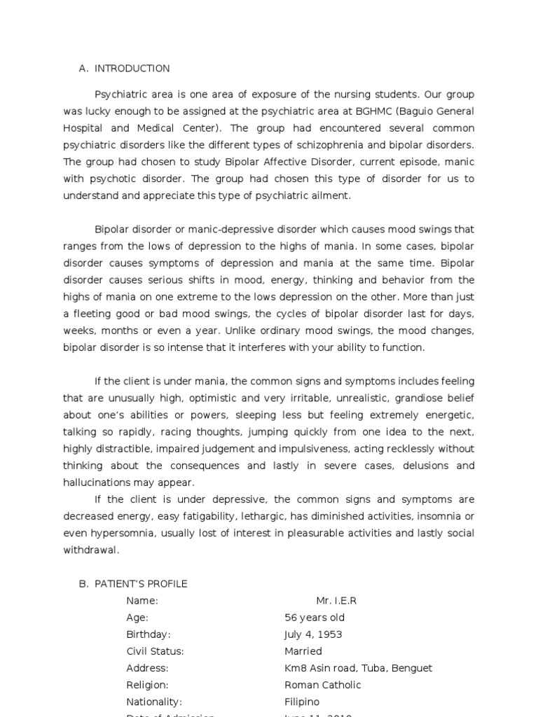 Bipolar case study papers picture