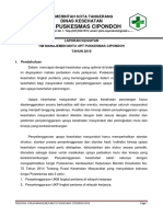 Laporan Tahunan Tim Manajemen Mutu Puskesmas Cipondoh Tahun 2018