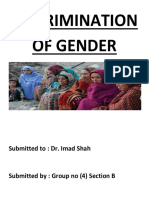 Gender Discrimination in Rural KPK