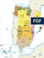 Mapa de Espanha PDF