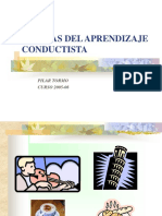 Teorías Del Aprendizaje Conductista: Pilar Tormo CURSO 2005-06