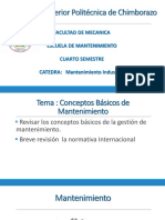 Conceptos Básicos de Mantenimiento PDF