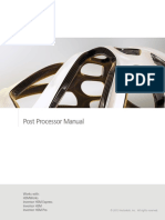 Autodesk Post Processor Manual