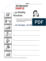 Simple Present - Daily Routines