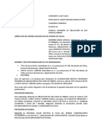 Demanda de Obligación de Dar Suma de Dinero