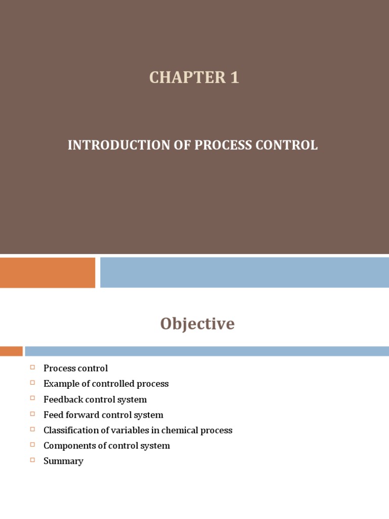 Introduction to Process Control Concepts | PDF | Control System ...