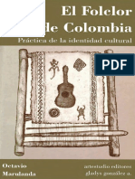 El Folclor de Colombia Practica de La Identidad Cultural