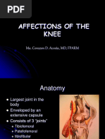 Affections of The Knee