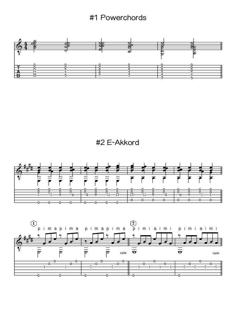 Pimiaimi Chord Progressions Guide | PDF