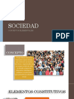 Concepto de Sociedad