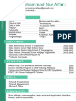 Muhammad Nur Alfani: Profile