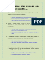 01 - As Condutas Das Pessoas em Processo de Conflito