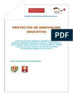 Proyectos Escolares 2015 - 2019 PDF