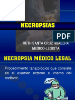 Medicina Legal - Necropsias Uap