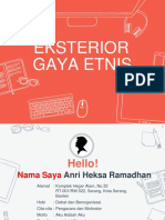 EKSTERIOR ETHNIC STYLE