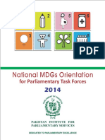 National Mdgs Orientation: For Parliamentary Task Forces