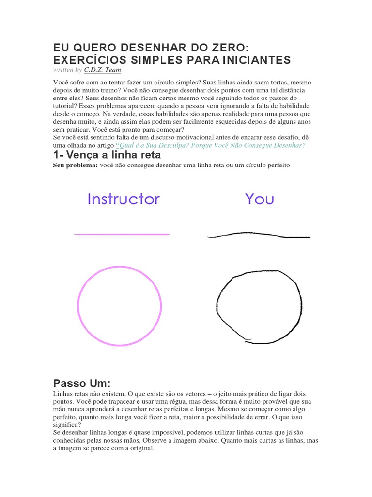 Como fazer desenho fofo e fácil? 5 Dicas para desenhistas iniciantes.