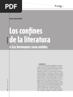 Nicolás Rosa - Los Confines de La Literatura (o los hermanos sean unidos)