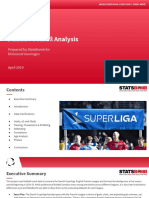 Danish Football Analysis: Comparing the Danish Superliga to the Premier League and Bundesliga