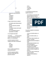 Examen 1 de Lógica