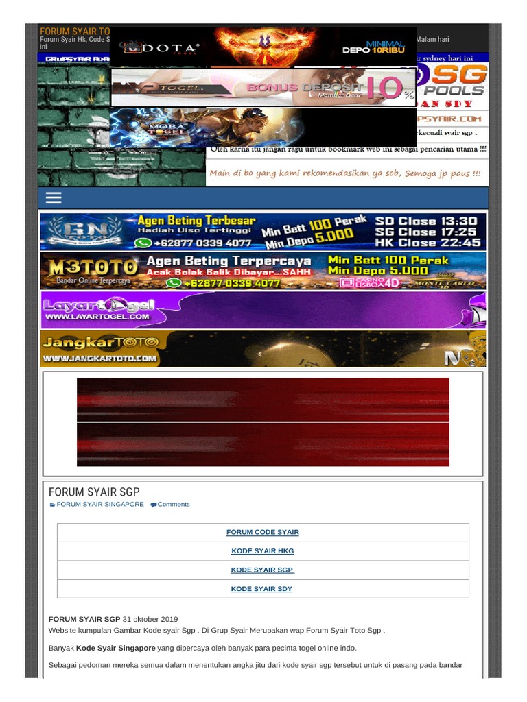 Togel Cambodia 2019/Togelers
, Forum Syair Toto Hk