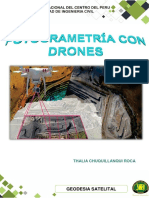 Fotogrametría Con Drones