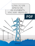 Memoria Descriptiva Proyecto de Lineas de Transmisión Huayan 2019 B