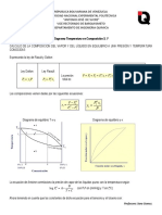 Diagrama Temperatura Vs Composición X, Y: P y P X P P X P X P X P X P P P P