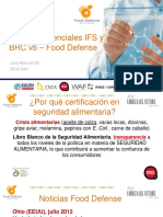 NUEVOS REFERENCIALES IFS Y BRC V6 FOOD DEFENSE OCA Cert PDF