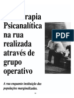 Psicoterapia na Rua 