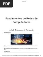 Fundamentos de Redes de Computadores - Aula 6 - Protocolos de Transporte