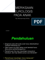 Pemeriksaan Neurologi Pada Anak PDF