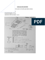 Cálculo de Escadas PDF