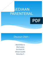 Sediaan Parenteral PPT Asoy