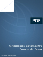 Legislative Oversight - Panama 2014-2015