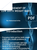 Management of LBW (Low Birth Wight)