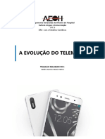 A evolução telemoveis