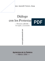 DIALOGO CON LOS PROTESTANTES