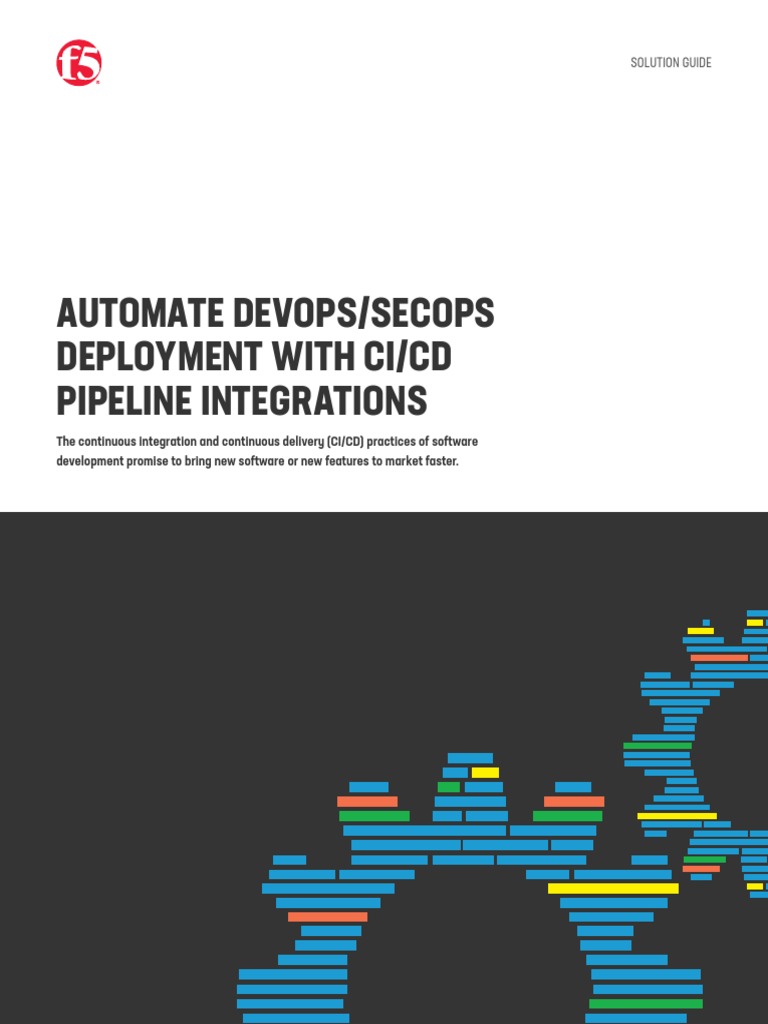 Automate Devops/Secops Deployment With Ci/Cd Pipeline Integrations ...