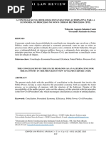 Conciliação nas demandas envolvendo o Poder Público