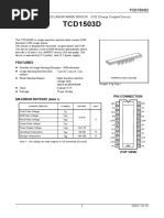 TCD1503D: Features