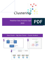 Clustering: Pelatihan Data Analytics Specialist 2019
