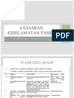 6 Sasaran Keselamatan Pasien